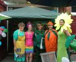 Staff in Fancy Dress on "You Are What You Eat" Day